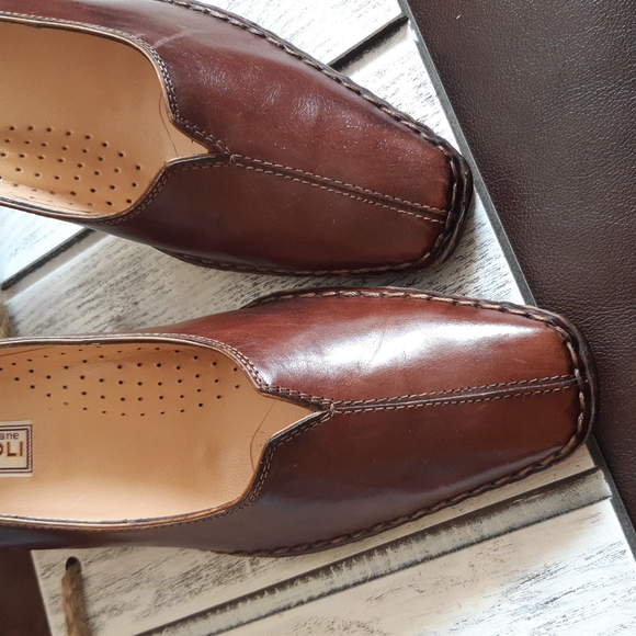 Quercioli Firenze Leather Heels Handmade in Florence - Picture 2 of 16